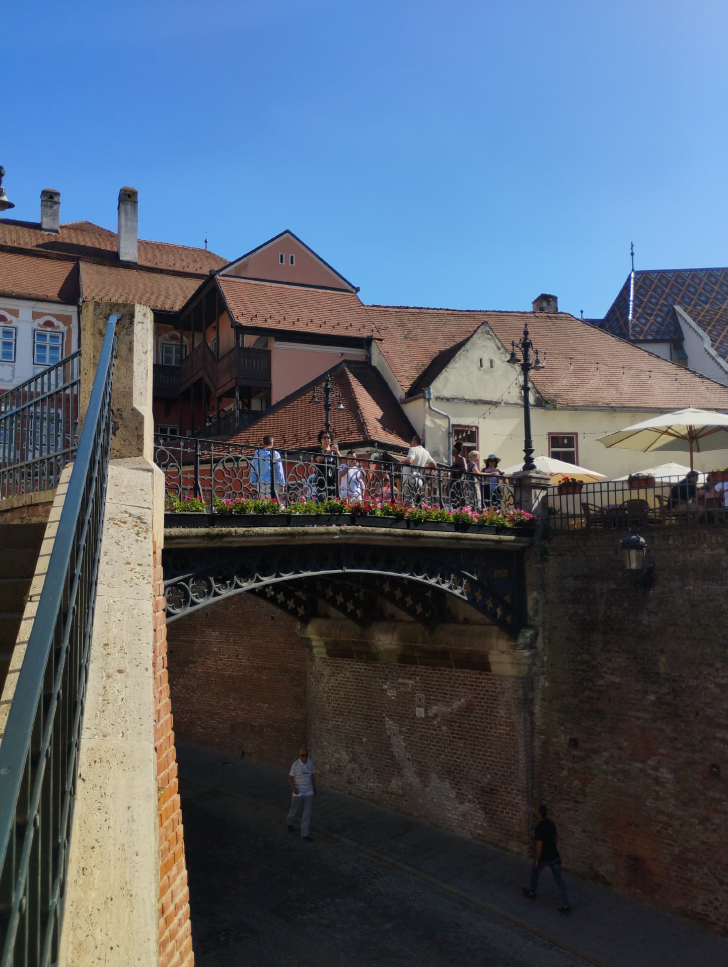 An der Lügenbrücke in Sibiu